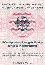 Funkschein UBI