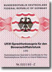 Funkschein UBI